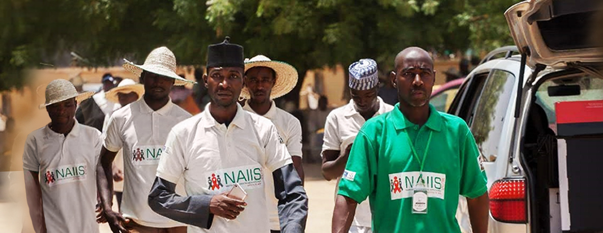 Photo of NAIIS community mobilizers